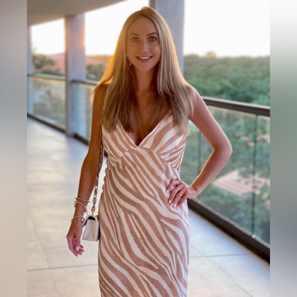 Stunning Misa Los Angeles dress Raisa midi slip dress! Size small! Worn once! - Picture 4 of 8